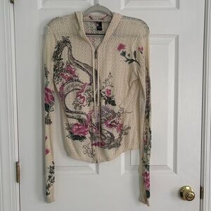 RARE Lucky Brand Dragon Jacket